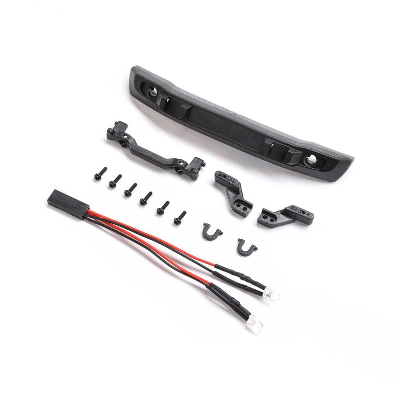 Axial SCX24 Bronco Front Bumper with LEDs