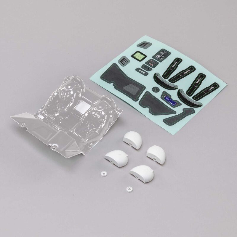 Axial UTB18 Capra Interior Set, Clear