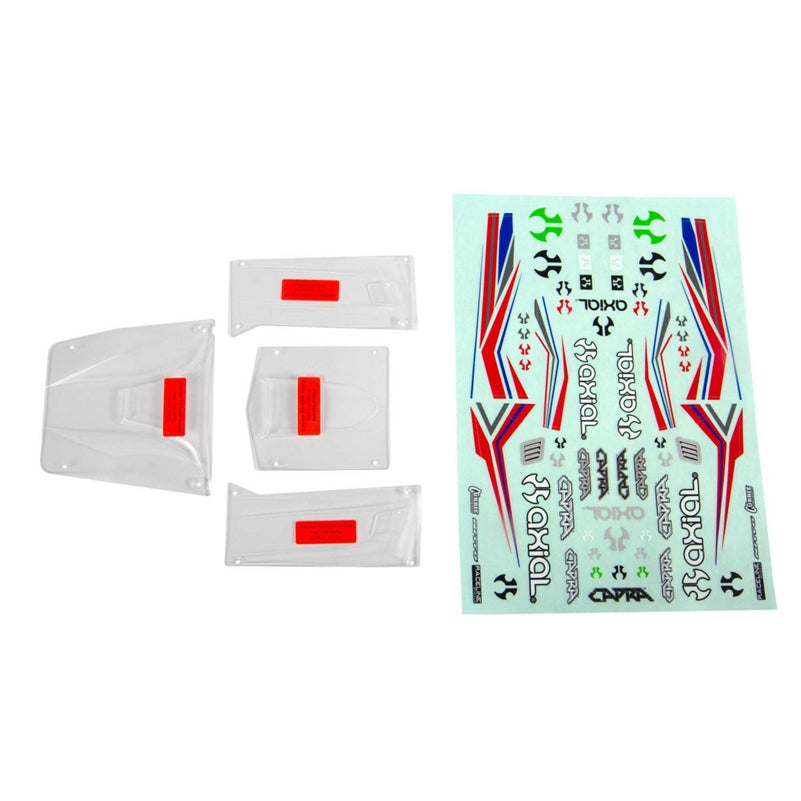 Axial Body Panel Set (Clear) UTB