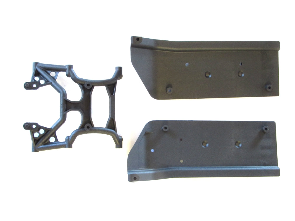 Axial SCX10 III Base Camp Chassis Side Plates & Rear Brace