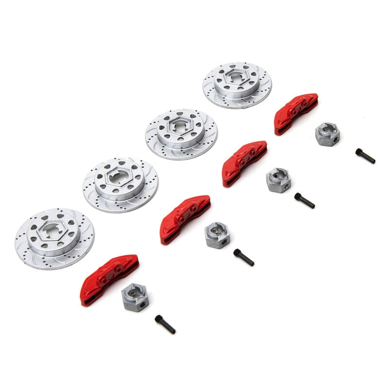 Axial RBX10 Hex Rotor Caliper and Pin Set (4)