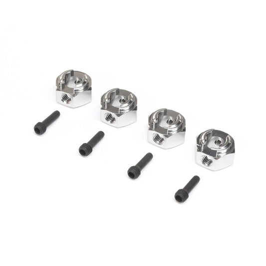 Axial AXP8 / RBX10 12mm Hard Anodized Aluminum Hex Hub (4)