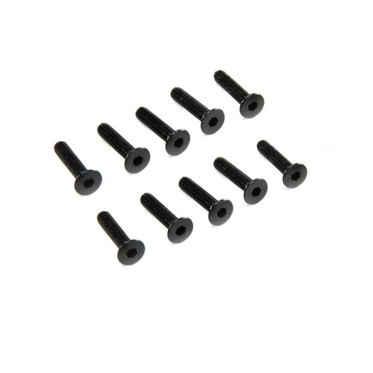 Axial M3 x 14mm Flat Head Screw (10)