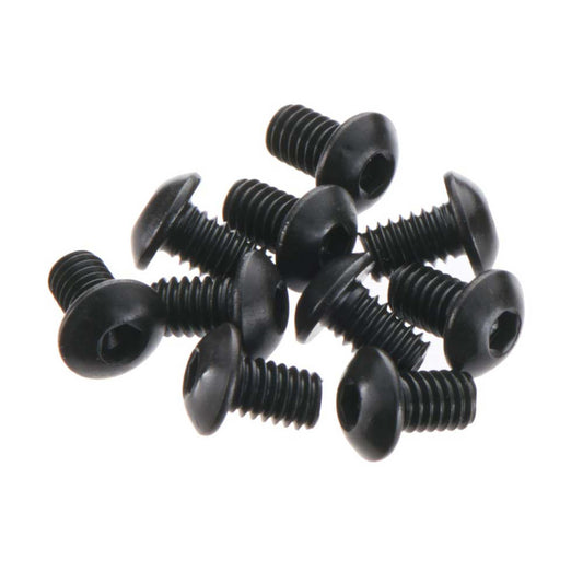 Axial Yeti M2.6x4mm Hex Socket Button Head (10) - Black