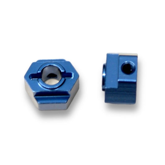 ST Racing Concepts Aluminum Rear Hex Adapter for Associated DR10 (2) - Blue