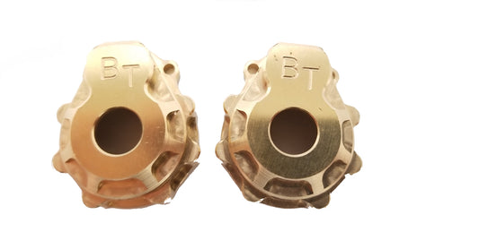 Beef Tubes TRX-4 Portal Cover - Brass (2)