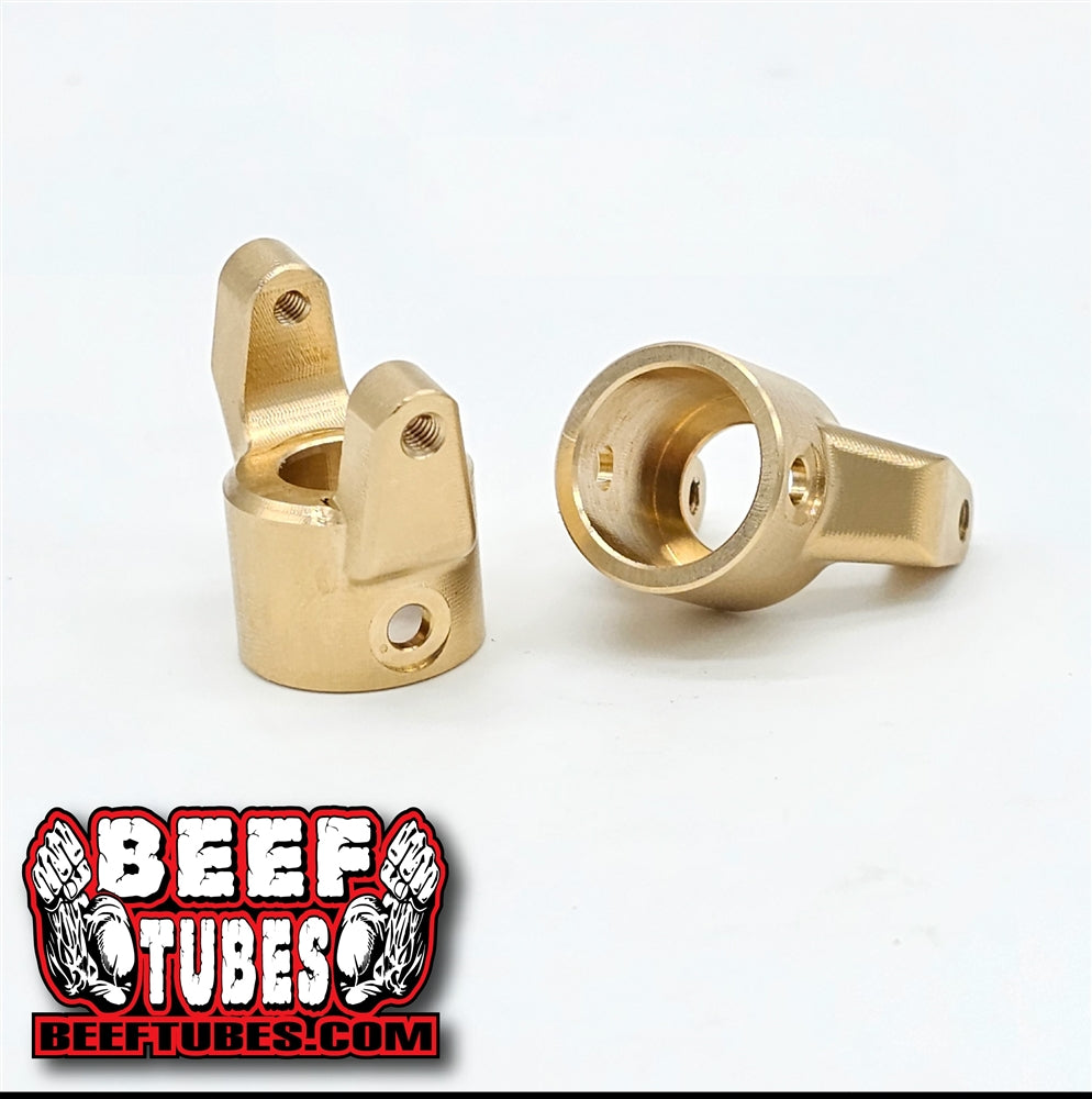 Beef Tubes SCX10 Pro C-Hubs - Brass