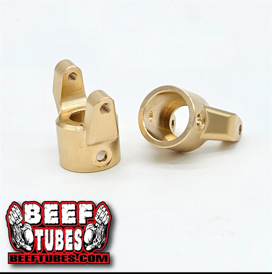 Beef Tubes SCX10 Pro C-Hubs - Brass