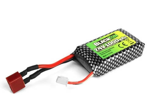 BlackZon 2S 7.4V 1000mAh LiPo Battery for Slyder Turbo