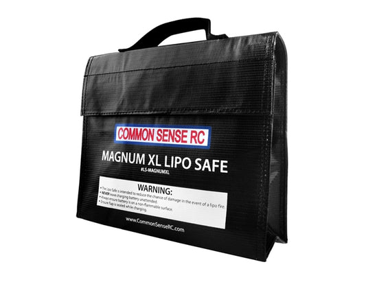 Common Sense RC Magnum XL LiPo Safe Charging and Storage Bag