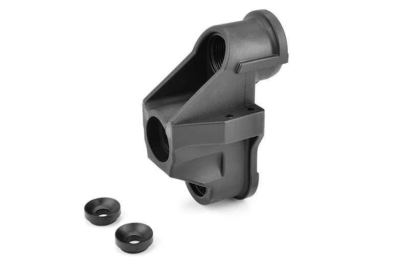 Team Corally HD Steering Block Wide, Front, Composite, with Pivot Ball Cups