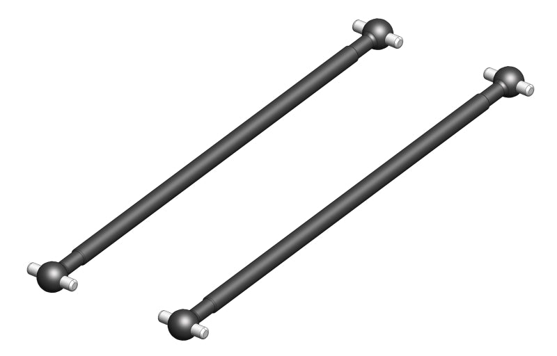 Team Corally Rear Drive Shaft, Steel (2 pcs)