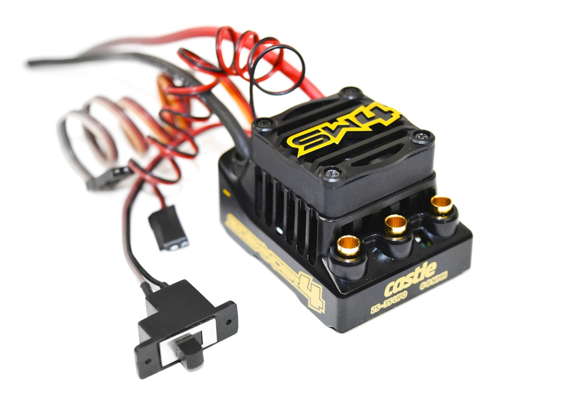Castle Creations SW4 Sidewinder 12.6V ESC Waterproof