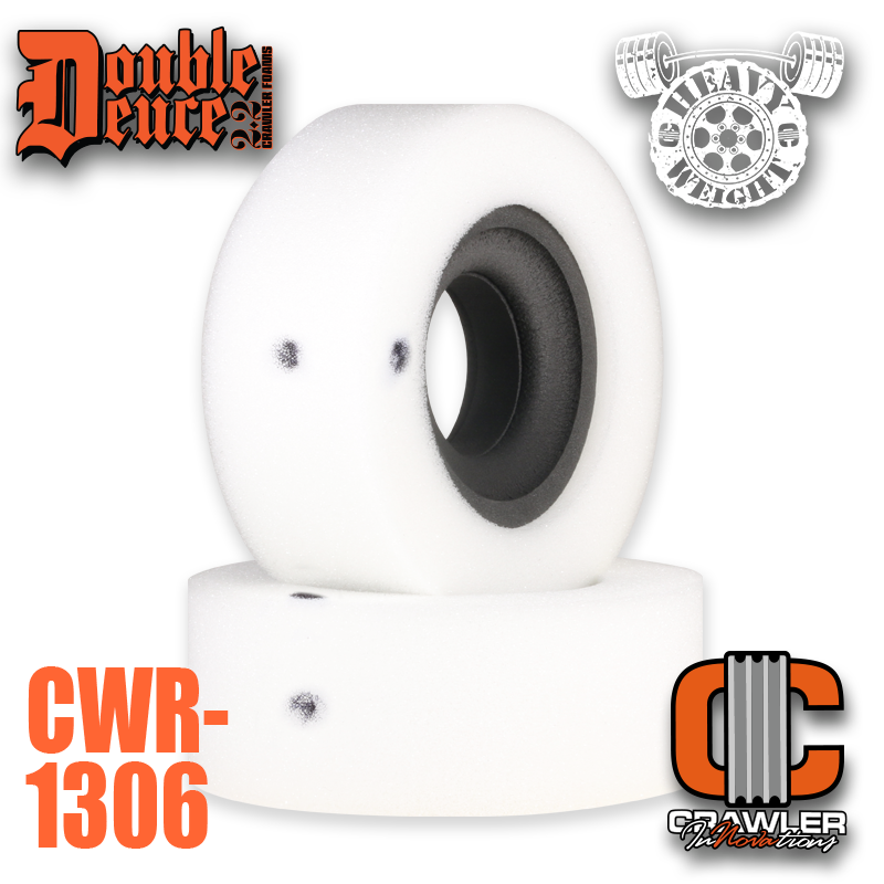 Crawler Innovations Double Deuce 5.5" Heavy Weight Comp Cut Inner / Firm Outer w/ Tuning Ring (2)
