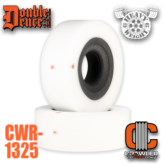 Crawler Innovations Double Deuce 6.0" Heavy Weight Comp Cut Inner / Medium Outer w/ Tuning Ring (2)