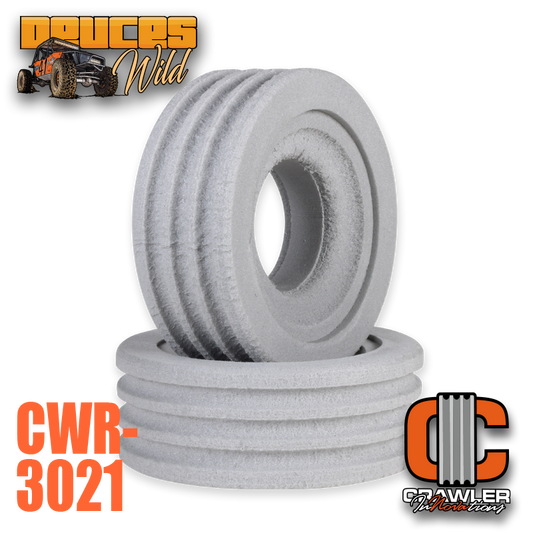 Crawler Innovations Deuce's Wild Single Stage for 1.55 Tires; 4.0" - 4.40" Tall Foams (2)