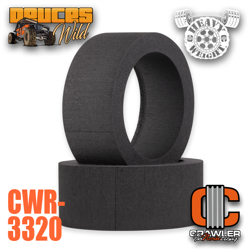 Crawler Innovations Deuce's Wild Heavy Weight Single Stage 2.2/3.0" Drag Racing Standard Foam (2)