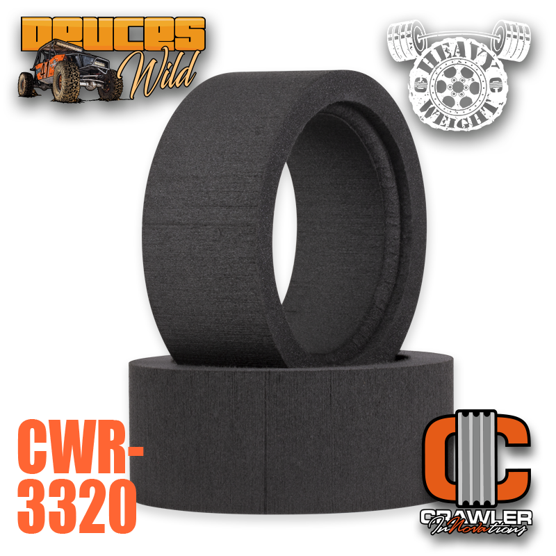 Crawler Innovations Deuce's Wild Heavy Weight Single Stage 2.2/3.0" Drag Racing Standard Foam (2)