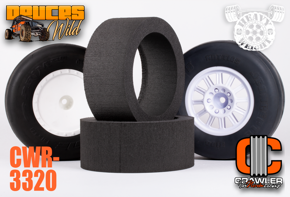 Crawler Innovations Deuce's Wild Heavy Weight Single Stage 2.2/3.0" Drag Racing Standard Foam (2)