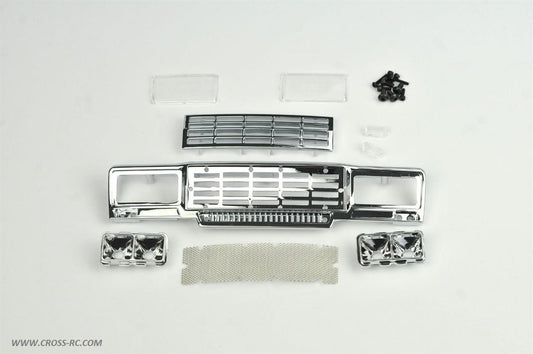 Cross-RC Chrome Main Grille Kit (Square Headlights) SG4