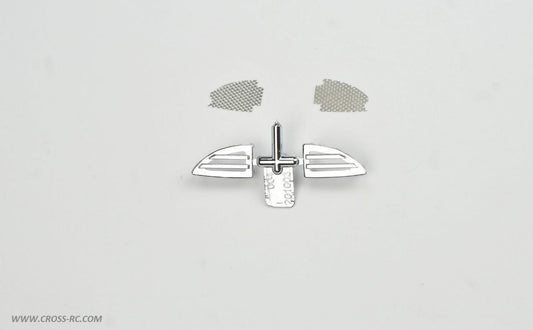 Cross-RC Chrome Side Vent Cover SG4, SR4