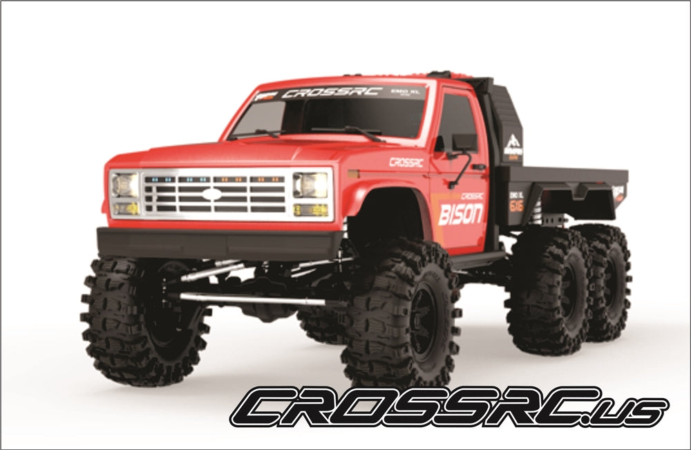 Cross-RC EMO XL 6X6 1/8 Scale Crawler RTR - Red