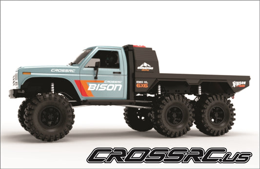 Cross-RC EMO XL 6X6 1/8 Scale Crawler RTR - Blue