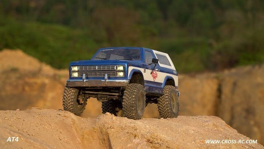 Cross-RC AT-4 EMO 4WD 1/10 Scale RTR - Blue