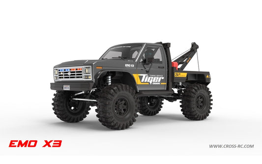 Cross-RC EMO X3 1/8 Scale Recovery Vehicle RTR - Gray