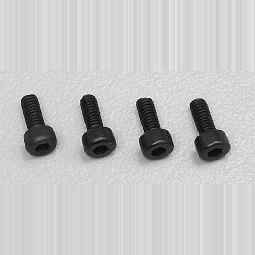 Du-Bro Socket Cap Screws 2.5mmx6 (4)