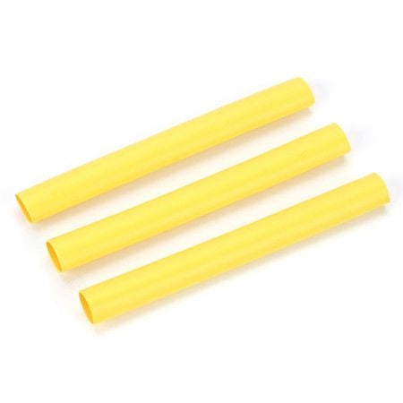 Du-Bro 1/4" Dia. Heat Shrink Tubing Yellow