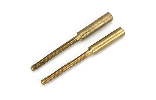 Du-Bro 2mm Threaded Couplers (QTY/PKG: 2 )