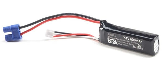 Dynamite 2S 7.4V 600mAh 20C LiPo Battery for Sprintjet - EC3