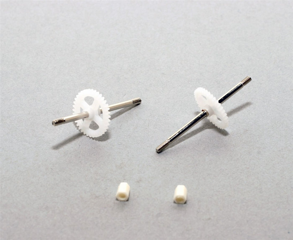 E-flite Prop Shaft with Gear (2): UMX 4Site