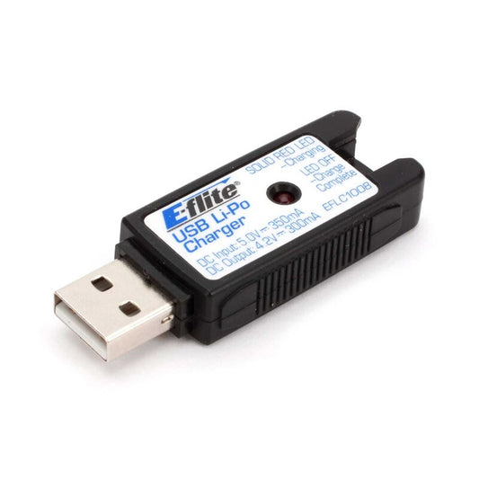 E-flite 1S USB Li-Po Charger, 300mA
