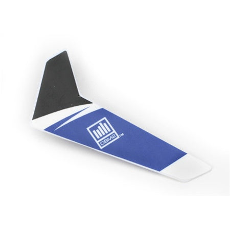 E-flite Vertical Fin, Blue: BMSR