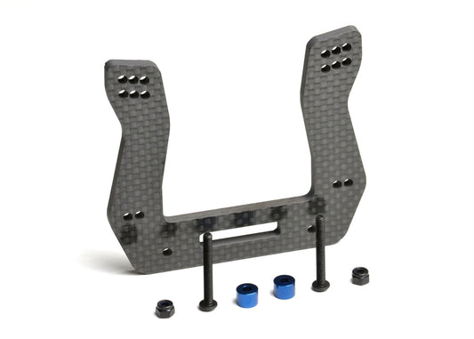 Exotek Racing Slash Drag 4mm Front Carbon Fiber Tower for Slash