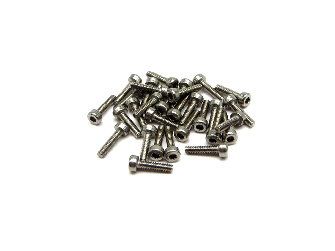 Gear Head RC M2 x 8 mm Stainless Steel Socket Head Screws (30)