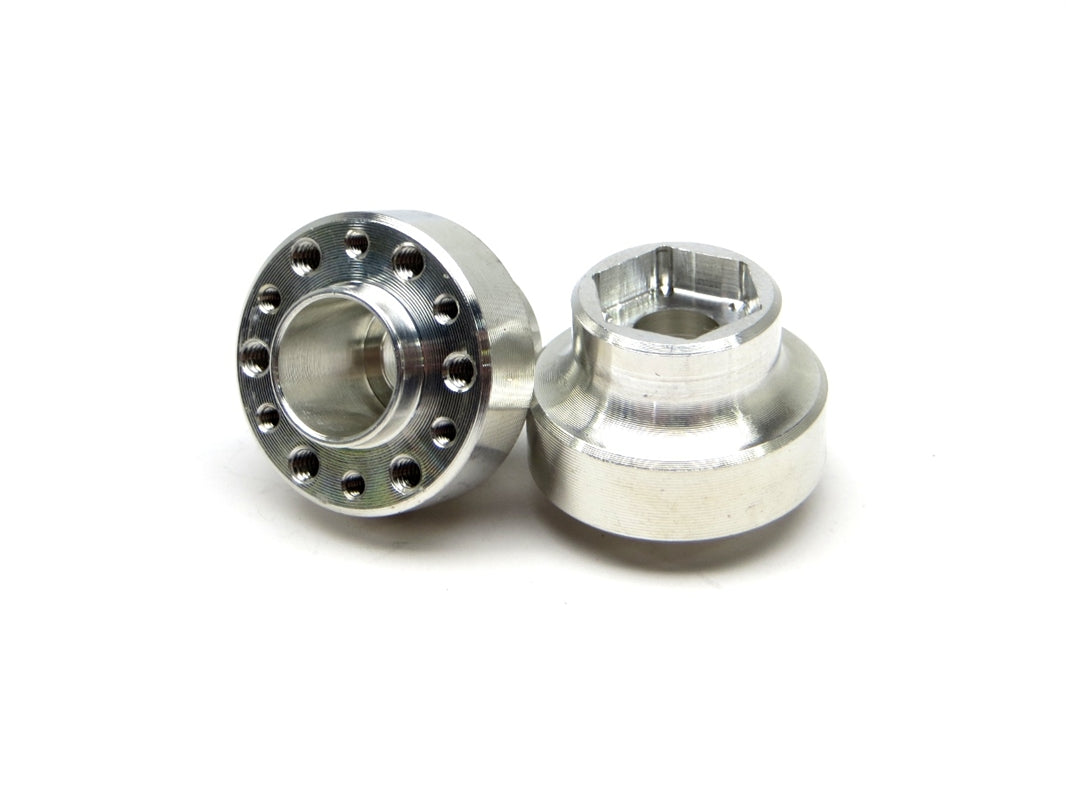 Gear Head RC 6-Lug Aluminum Hubs, Plus .375 (2)