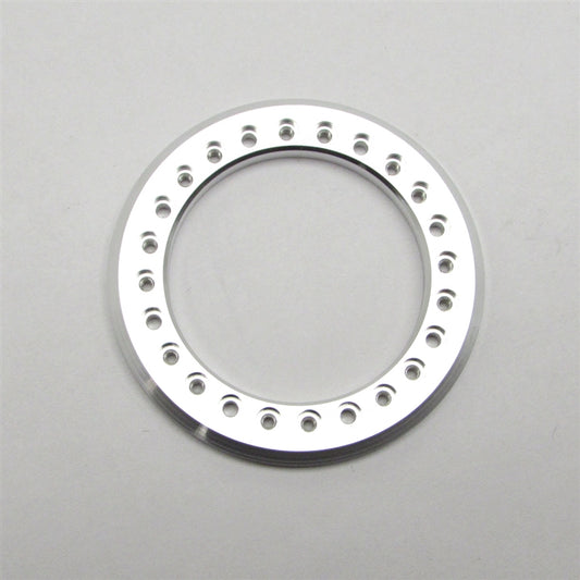 Gear Head RC 1.55" Aluminum Beadlock Rings - Silver (2)