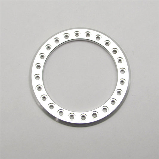Gear Head RC 1.9" Aluminum Beadlock Rings - Silver (2)