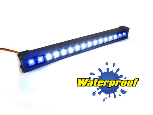 Gear Head RC 1/10 Scale Trek Torch 5" LED Light Bar - White and Blue
