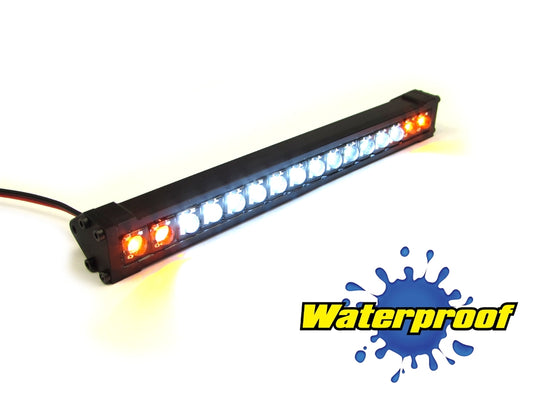 Gear Head RC 1/10 Scale Trek Torch 5" LED Light Bar - White and Amber