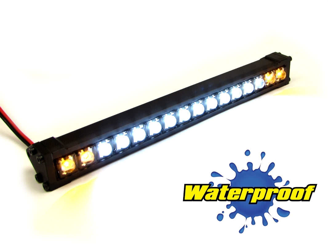 Gear Head RC 1/10 Scale Trek Torch 5" LED Light Bar - White and Yellow