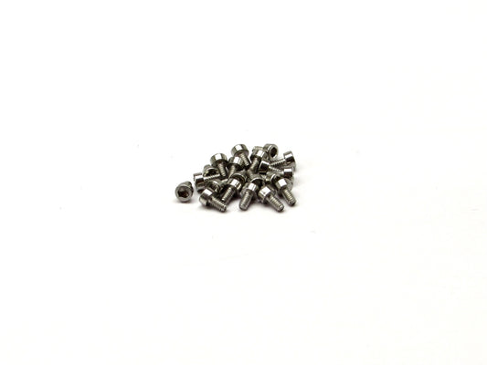 Gear Head RC M1.6 x 3 mm SS Socket Head Screws (20)