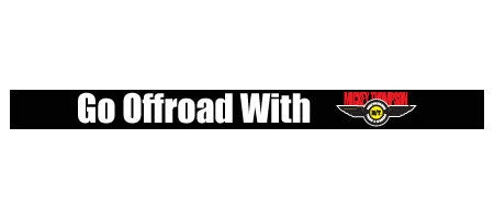 Go Offroad With - Windshield Banner No. 5