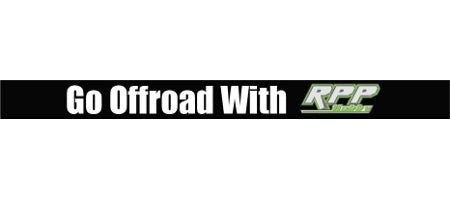 Go Offroad With RPP Windshield Banner