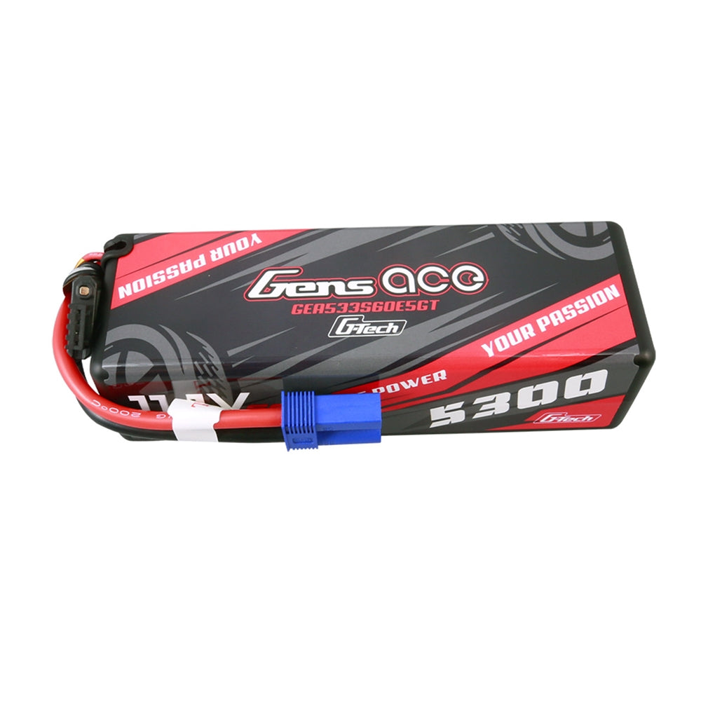 Gens ace 3S 11.1V 5300mAh 60C G-Tech LiPo Battery - EC5 (GEA533S60E5GT)