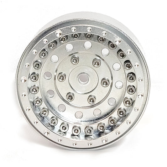 Gear Head RC 1.9" ENK EZ-Loc Wheels - Silver (4)
