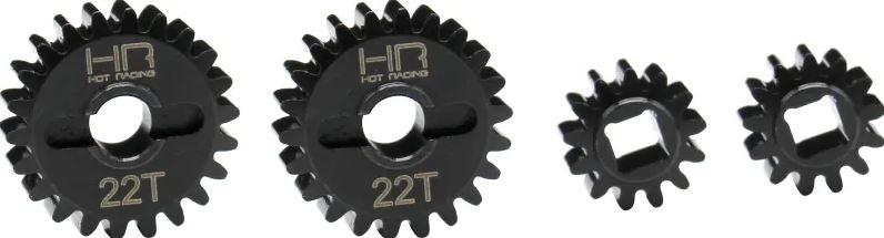 Hot Racing Over Drive Machined Portal Gear Set 13-22T: Axial UTB